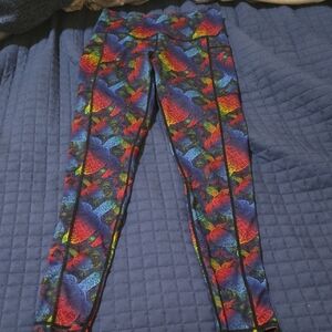 Constantly Varied Gear Rainbow Turtles Full Length Leggings